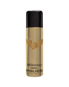 Police Millionaire Deodorant Spray for Men, 200 ml