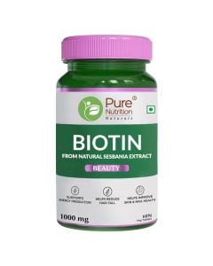 Pure Nutrition Biotin Beauty 1000mg, 60 Tablets