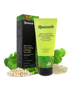Quench Mama Cica Pore Clearing Exfoliating Face Wash, 100 ml