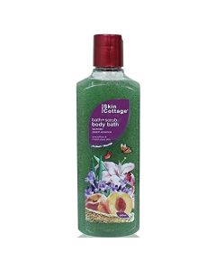 Skin Cottage Lavender Peach Essence Bath+Scrub Body Bath 400 ml | Gently Cleanses | Deeply Nourishes & Moisturises