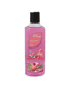 Skin Cottage Fruity Essence Shower Gel 400 ml | With Vitamin E & Fruits | Gently Cleanses, Nourishes & Moisturises Skin | Delightful Fruity Fragrance | pH 5.5