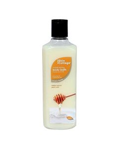 Skin Cottage Honey & Milk Moisturizing Body Bath 400 ml | With Honey & Natural Goat's Milk | Gently Cleanses | Keep Skin Moisturised & Soft