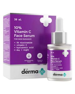 The Derma Co 10% Vitamin C Face Serum, 30 ml