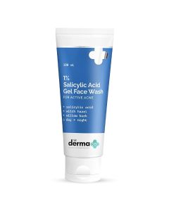 The Derma Co 1% Salicylic Acid Gel Face Wash, 100 ml
