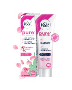 Veet Ready to Use Wax Strips Full Body Waxing Kit for Dry Skin, 20 Count