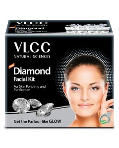 VLCC Gold Facial Kit 1 Count | For Luminous & Radiant Complexion | Parlour Like Glow