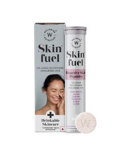 Wellbeing Nutrition Skin Fuel Blueberry & Mint Flavour, 15 Effervescent Tablets