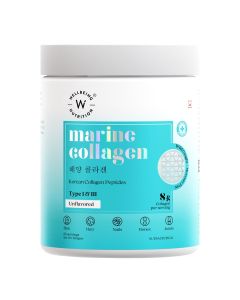 Wellbeing Nutrition Glow Collagen Tropical Bliss Flavour Powder, 250 gm